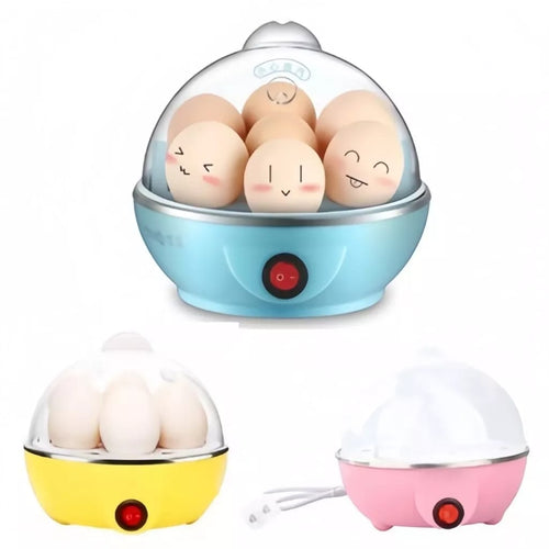 Electric Egg Boiler | 3 Boiling Modes | Automatic Operation | Overheat Protection | 75ml | Plastic | White